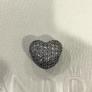 Pandora Pavé Open my Heart Clip